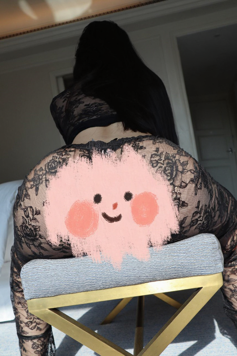 玫玫mm – 黑色网纱蕾丝【8P】